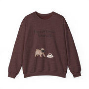 'Espawresso Yourself' Pug Crewneck Sweatshirt