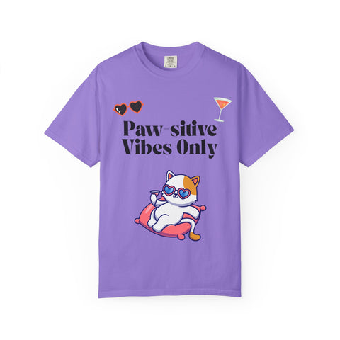 'Paw-sitive Vibes Only' Unisex T-Shirt