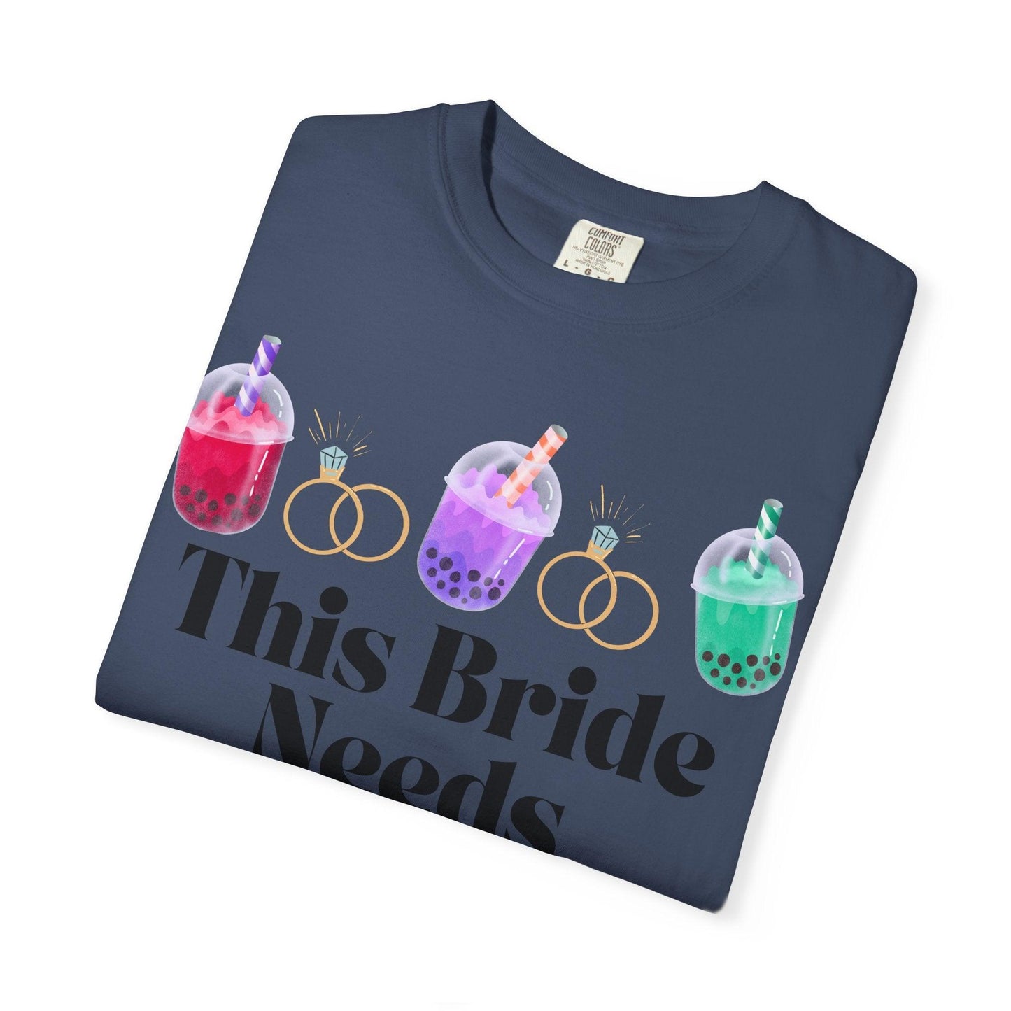 'The Bride Needs Boba' Unisex T-Shirt