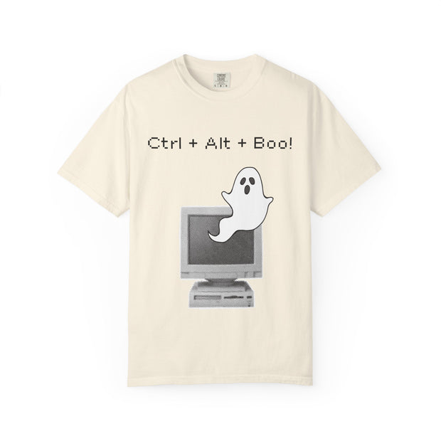 'Ctrl + Alt + Boo!' Unisex T-shirt