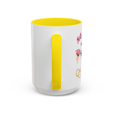 'Side Quest: Bridesmaid Duties' Accent Coffee Mug