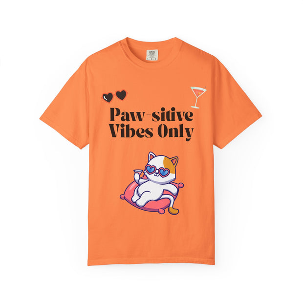 'Paw-sitive Vibes Only' Unisex T-Shirt