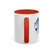 Earth Wrapped In A Bow Accent Coffee Mug