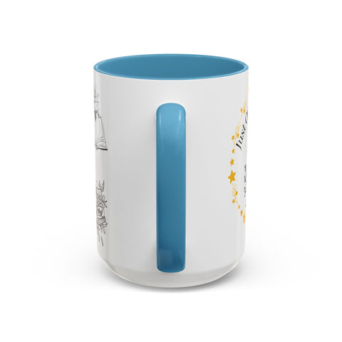 'Just One More Chapter' Accent Coffee Mug