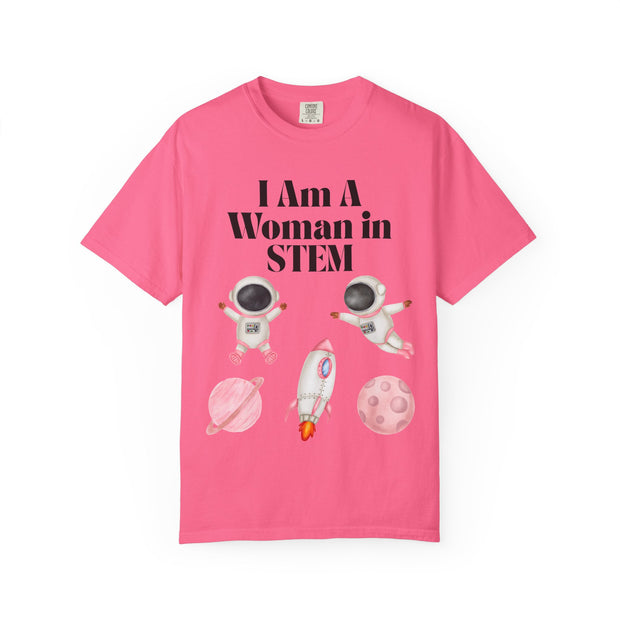 'I Am A Woman In STEM' Astronaut T-Shirt