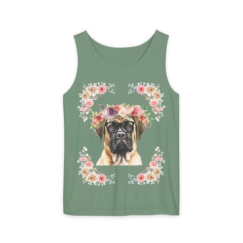Geeky Goddess English Mastiff Unisex Tank Top