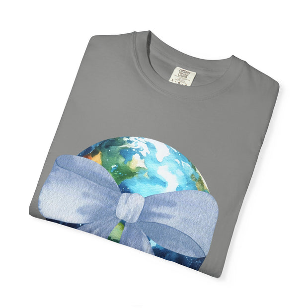 Earth Wrapped In A Bow Unisex T-Shirt