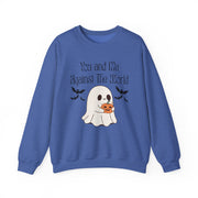 'You and Me Against The World' Unisex Crewneck Sweatshirt