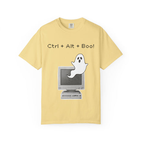 'Ctrl + Alt + Boo!' Unisex T-shirt