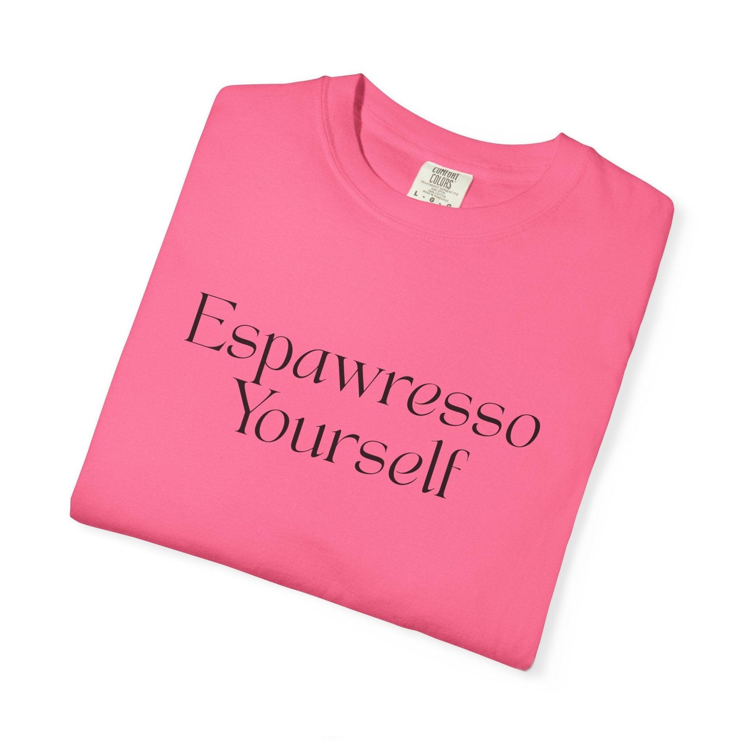 'Espawresso Yourself' Golden Retriever Unisex T-Shirt
