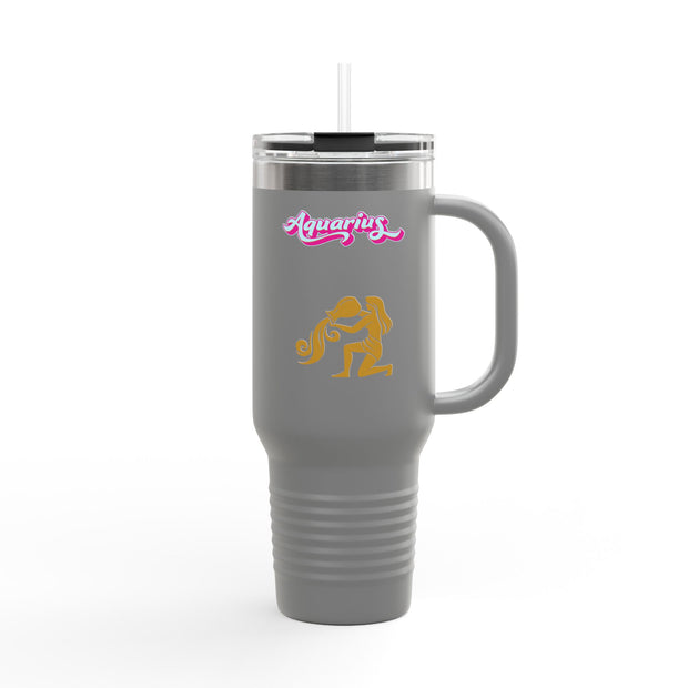 'Aquarius' Insulated Travel Mug, 40oz