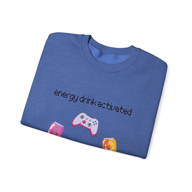 'Energy Drink Activated' Unisex Crewneck Sweatshirt