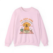 Playful Dog Sweatshirt for Pet Lovers, Unisex Crewneck, Cozy Gift for Dog Owners, Animal Lovers, Cute Pet-Themed Apparel