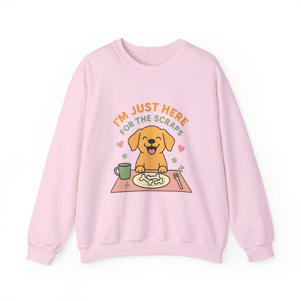 Playful Dog Sweatshirt for Pet Lovers, Unisex Crewneck, Cozy Gift for Dog Owners, Animal Lovers, Cute Pet-Themed Apparel