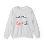 'Plot Twist Energy' Unisex Crewneck Sweatshirt
