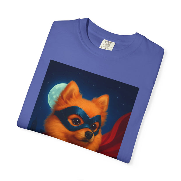 Superhero Pomeranian Unisex T-shirt