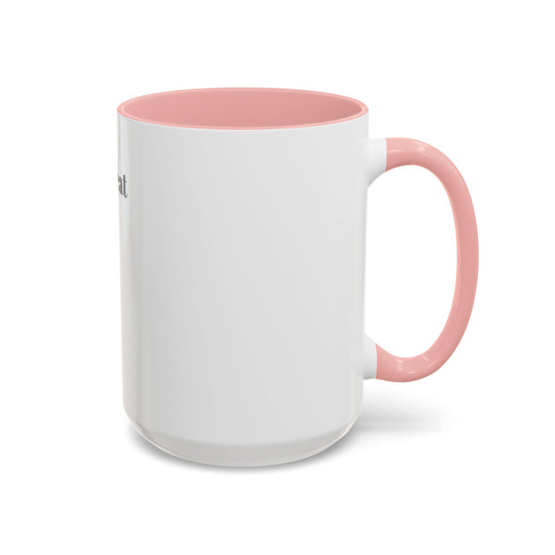 'Books, Coffee, Repeat' Accent Coffee Mug