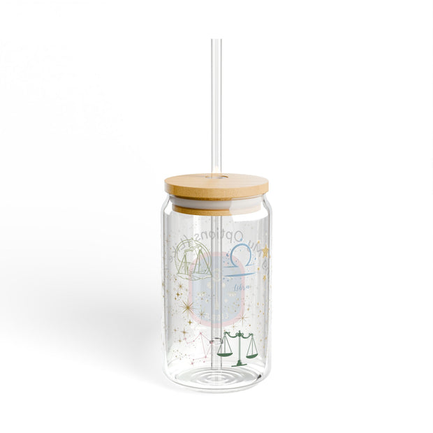 Libra 'Weighing My Options (Like Always)' Sipper Glass