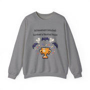'Achievement Unlocked: Survived A Haunted House' Unisex Crewneck Sweatshirt