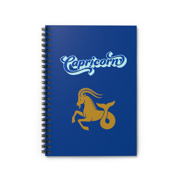 'Capricorn' Zodiac Spiral Notebook