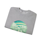 Green Planet Wrapped In A Bow Unisex Crewneck Sweatshirt