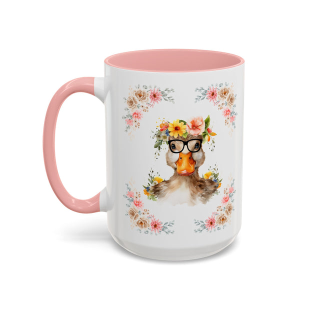Geeky Goddess Duck Accent Coffee Mug