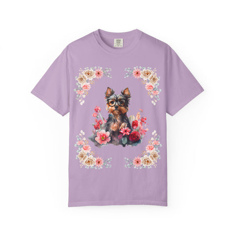 Geeky Goddess Yorkie Unisex T-Shirt