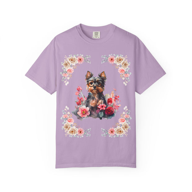 Geeky Goddess Yorkie Unisex T-Shirt