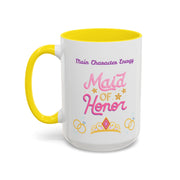 'Main Character Energy: Maid of Honor' Accent Coffee Mug