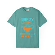 Gravy Loading Unisex Tee, Funny Foodie T-Shirt for Thanksgiving, Casual Wear, Gamer Gift, Comfort Fit
