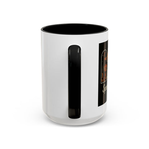 Spooky Season Doberman Accent Coffee Mug