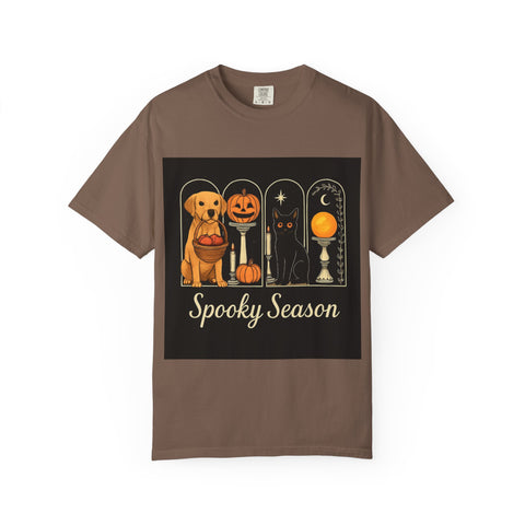 Spooky Season Golden Retriever Unisex T-Shirt