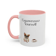 'Espawresso Yourself' French Bulldog Accent Coffee Mug