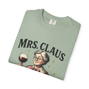Mrs. Claus Wine Club T-Shirt, Fun Christmas Tee, Holiday Humor Shirt, Unique Gift for Wine Lovers, Mrs Claus Wine Lover Apparel