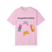 'Energy Drink Activated' Gamer Unisex T-Shirt