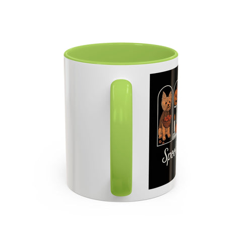 Spooky Season Yorkie Accent Coffee Mug