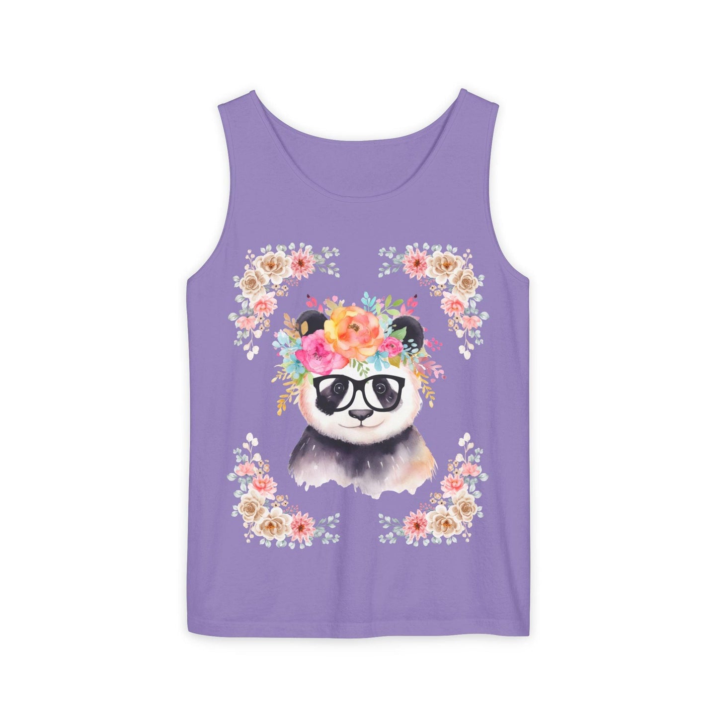 Geeky Goddess Panda Unisex Tank Top