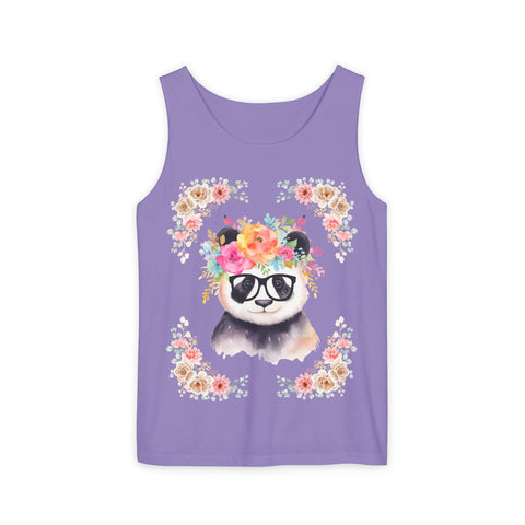 Geeky Goddess Panda Unisex Tank Top