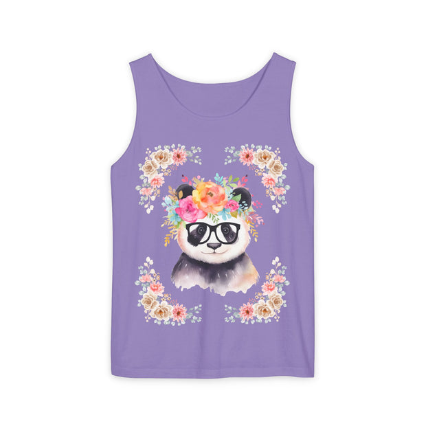 Geeky Goddess Panda Unisex Tank Top