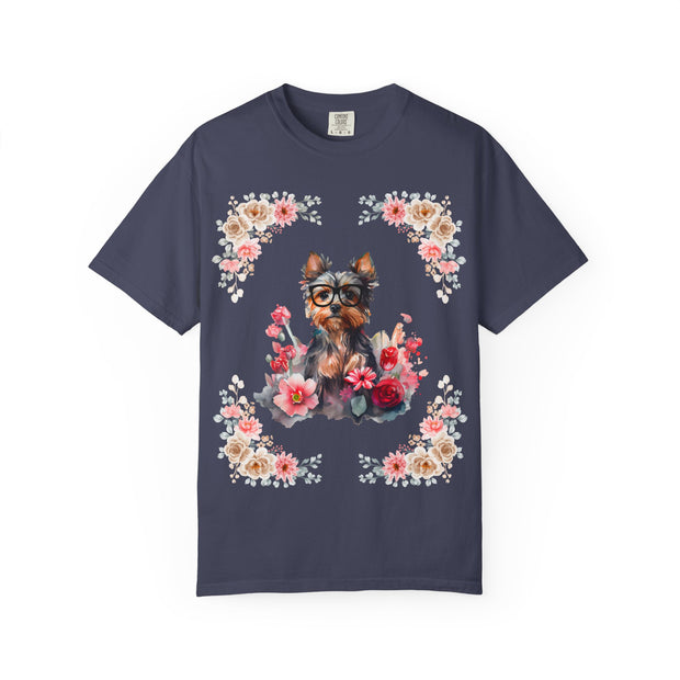 Geeky Goddess Yorkie Unisex T-Shirt