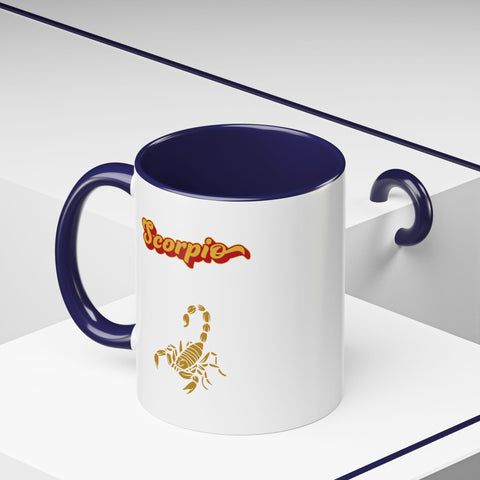 'Scorpio' Accent Coffee Mug