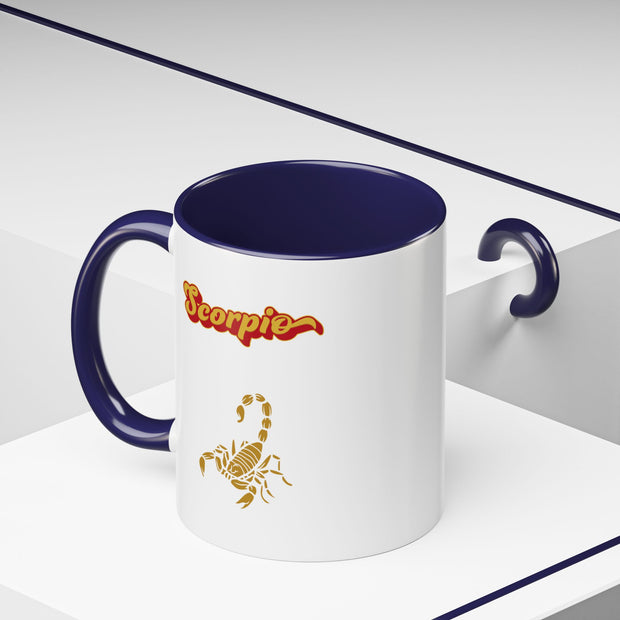 'Scorpio' Accent Coffee Mug