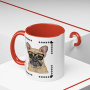 Geeky Good Pug Accent Coffee Mug