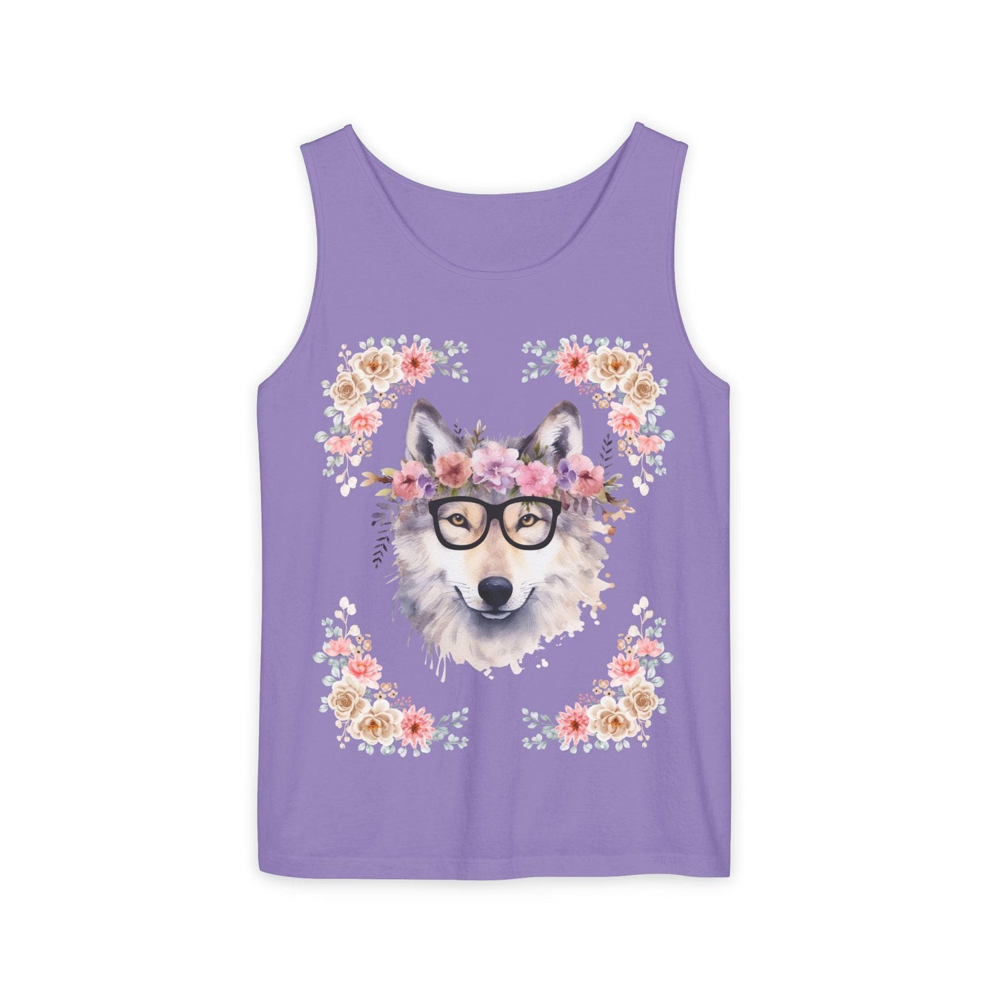 Geeky Goddess Wolf Unisex Tank Top