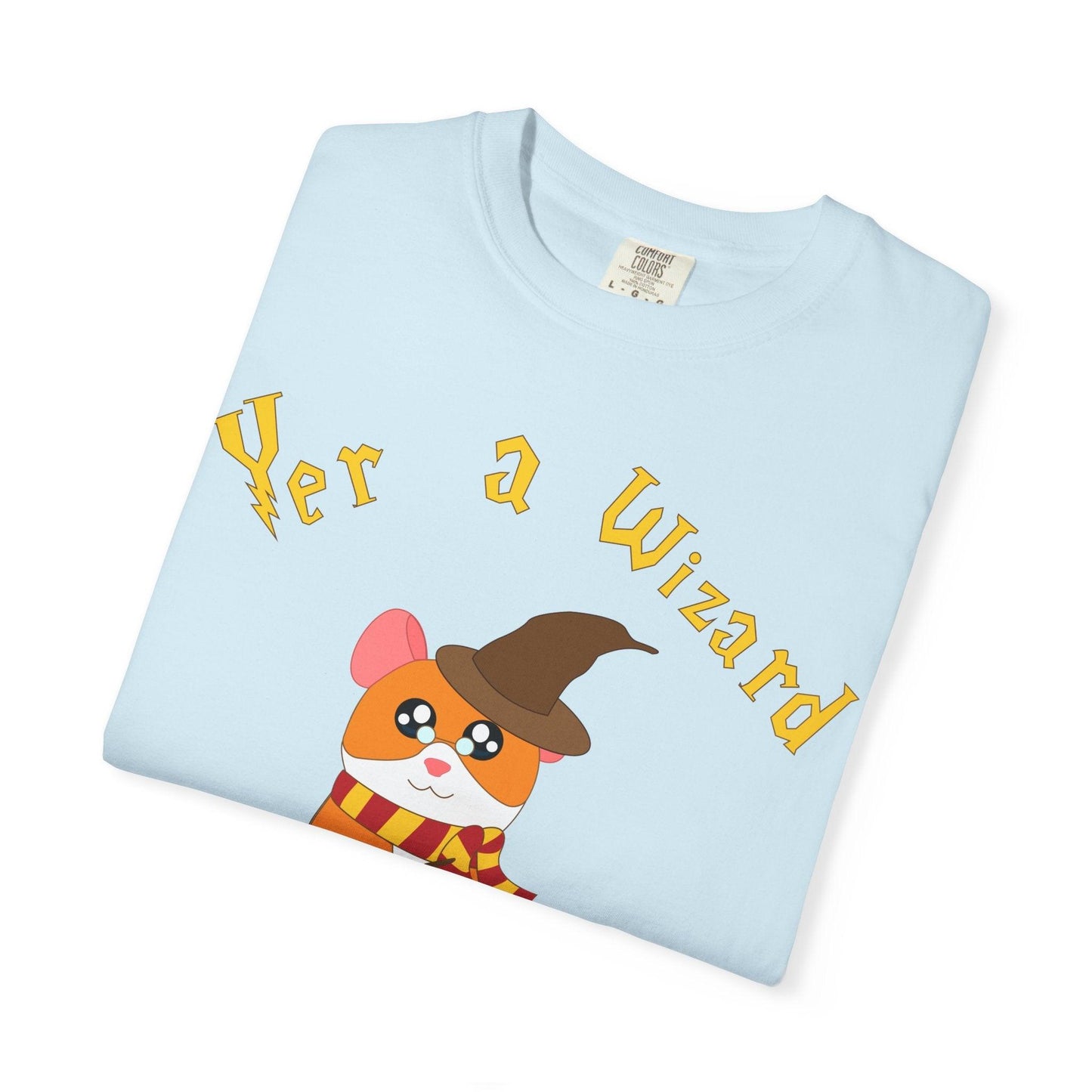 Hammy Wizard Hamster T-Shirt | Cute Spellcaster Illustration