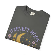 Harvest Moon Society Unisex T-Shirt, Cozy Graphic Tee, Astrology Apparel, Gift for Moon Lovers, Autumn Style, Casual Wear