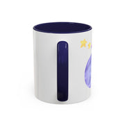 Astronaut Taking Off In Space Accent Coffee Mug