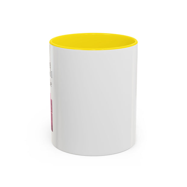 'I Like Big Books and I Cannot Lie' Accent Coffee Mug
