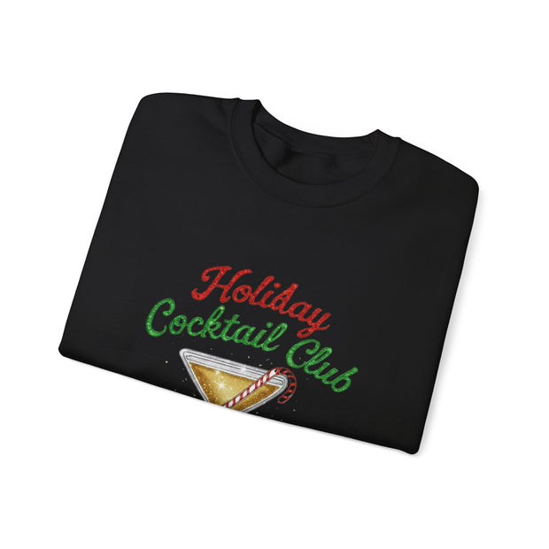 Holiday Cocktail Club Sweatshirt | Lets Get Jolly Christmas Sweatshirt