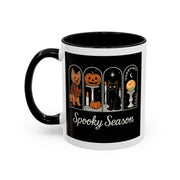 Spooky Season Yorkie Accent Coffee Mug